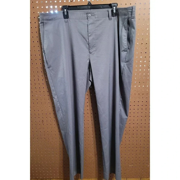 Pro Tour Men's Golf Slacks, Pants Gray 42 x 30 Excellent Preowned Condition - Picture 2 of 4